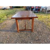Country farmhouse table in oak