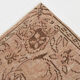 5x9 hand knotted brown vintage tapis rug, 276x160cm