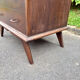 Commode vintage années 50/60 – 4 tiroirs – pieds compas