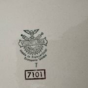 Plat de service ancien Villeroy & Boch Mettlach