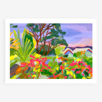 Chamarel - Limited edition art print (A4)