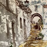 Painting by Bernard Dufour