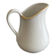 Jug or charming small vase, porcelain MEHUN, France
