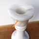 Vintage marble candle holder