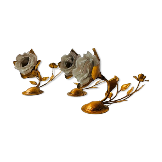 Wall Lamps Wall Lamps Lamp Roses Hollywood Regency Design 50s