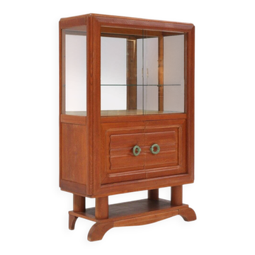 Vitrine Art Déco attribuée à Gaston Poisson, France, années 1940.