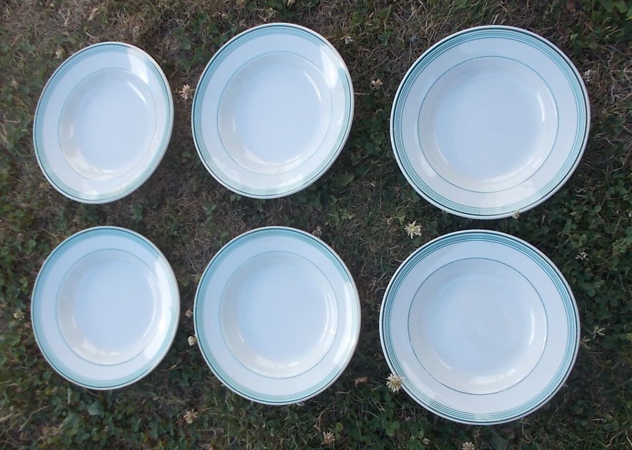 Lot of 6 St Amand plates