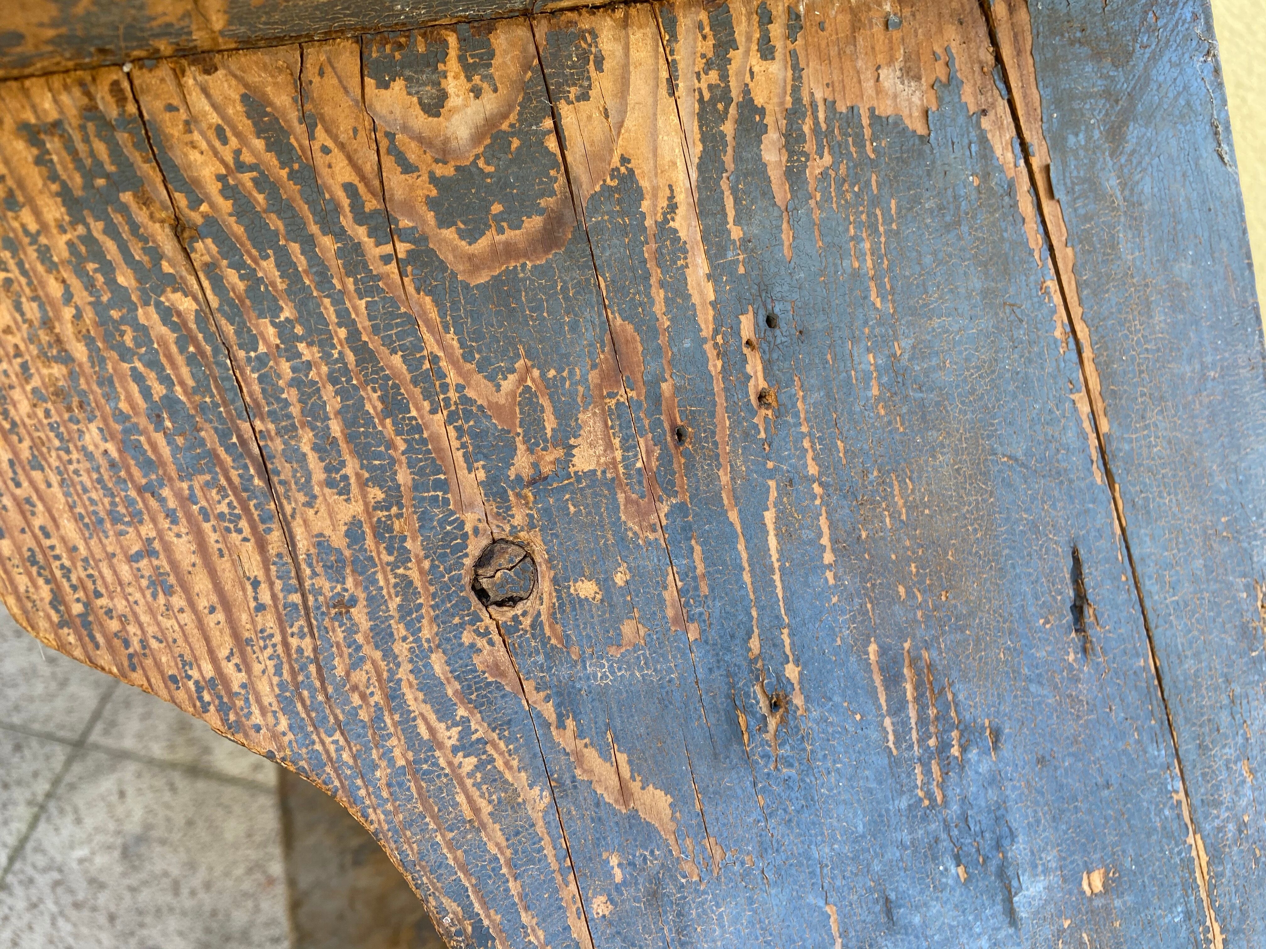 Rustic vintage peasant shelf