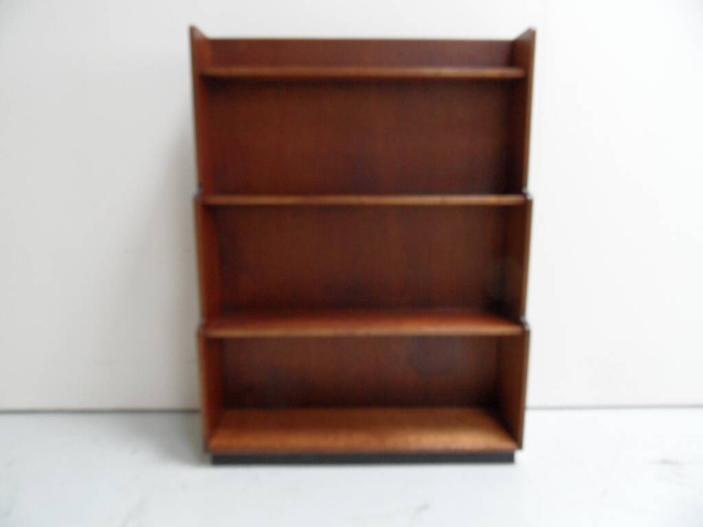 Vintage open bookcase