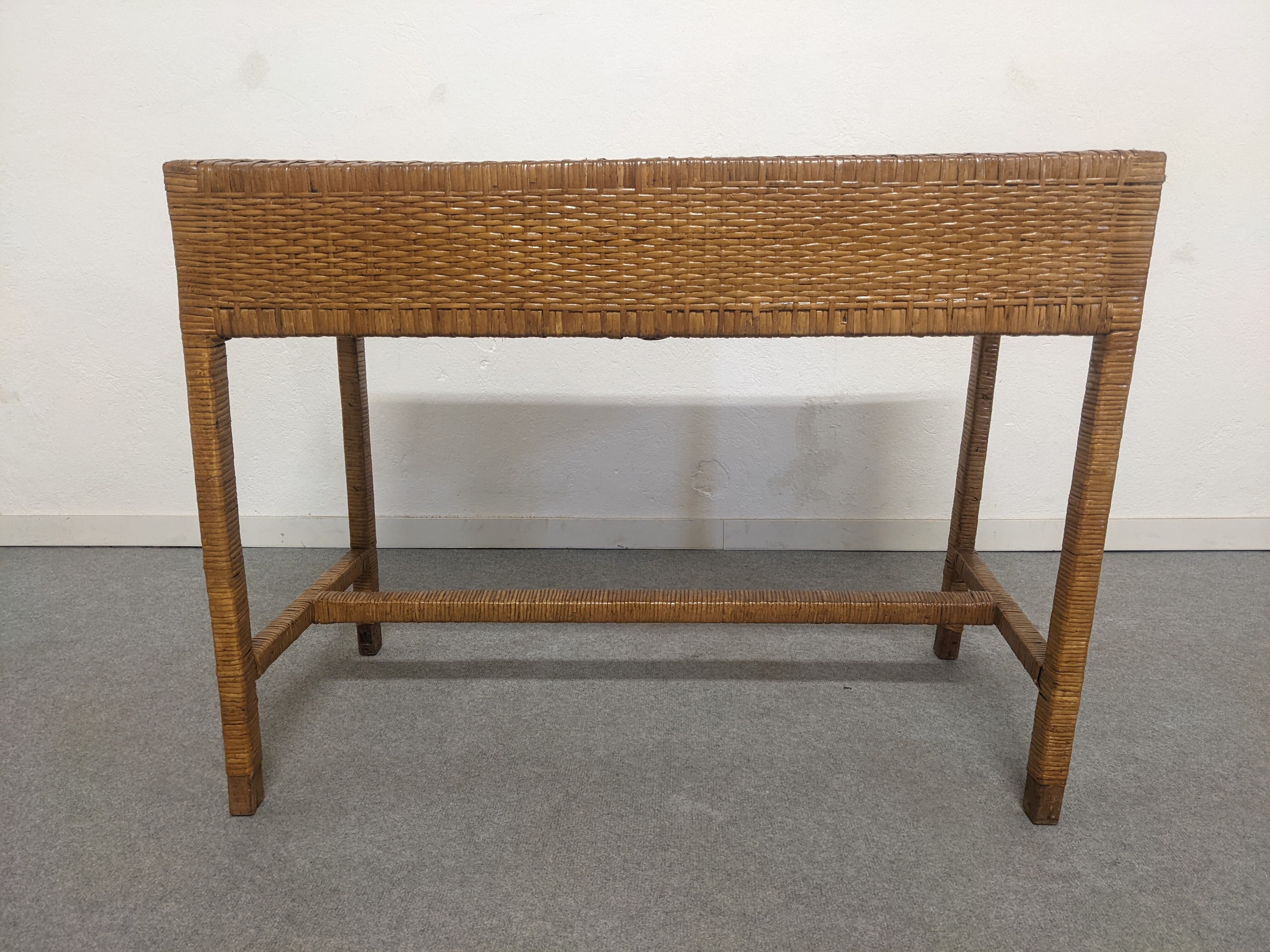 Rattan console from the 50s/60s