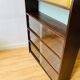Vintage wooden showcase library 1950