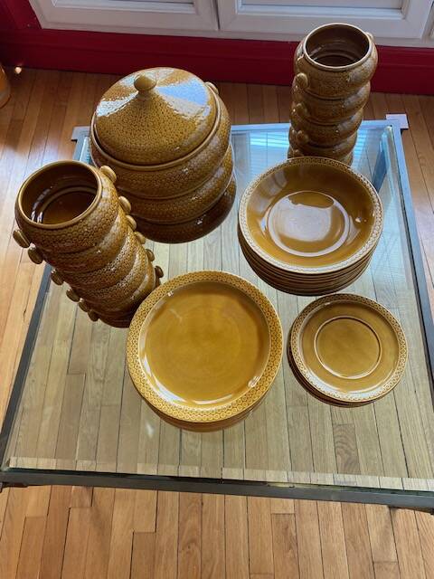 Gien vintage couscous service