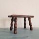Mini old wooden farmhouse bench