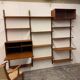 Meuble mural scandinave vintage en teck par Poul Cadovius pour Royal System, Cope