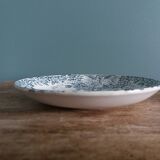 Assiette Saint Amand Lebacqz & Bouchart décor Colombier, début 20ème