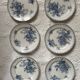 Flat plates and platter terre de fer sarreguemines uc flore model