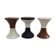 3 vintage tam tam " Stamp " stools