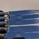 Set of 5 Large Table Knives Christofl - America Model by Luc Lan