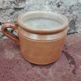 Pot à rillettes en grès