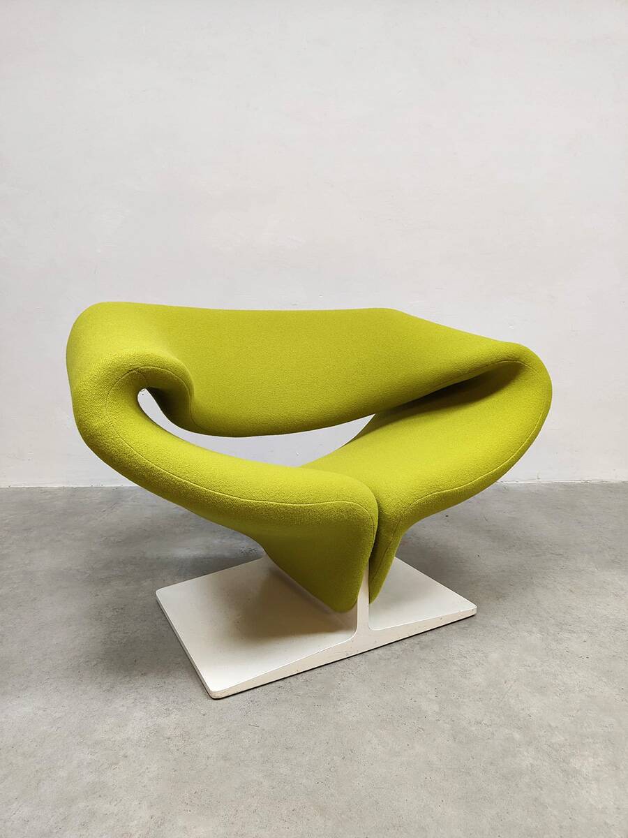 Vintage Dutch design Ribbon easy chair Pierre Paulin Artifort