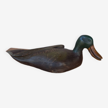 Canard en bois vintage