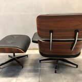 Eames lounge chaise and ottoman