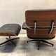 Eames lounge chaise and ottoman