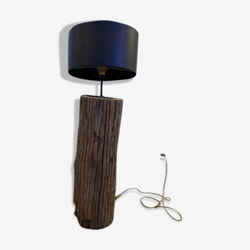 Lampe tronc d’arbre décorative