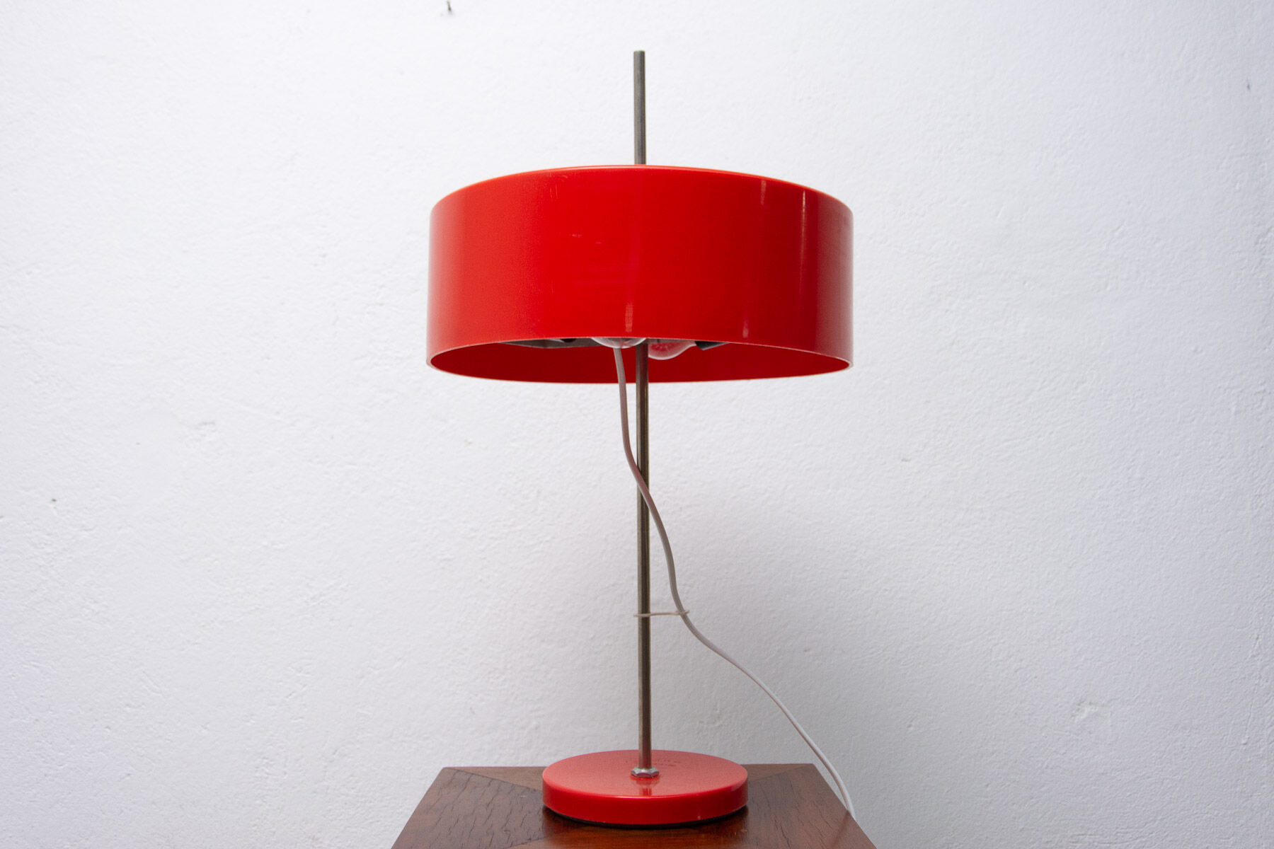 Vintage plastic table lamp,1980´s,Czechoslovakia