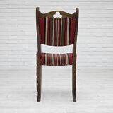 1960s, set of 5 pcs Danish dinning chairs, original good condition.