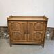 Oak buffet 1970 Guillerme and Chambron for Your House edition Circa