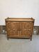 Oak buffet 1970 Guillerme and Chambron for Your House edition Circa
