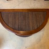Rattan bedside tables