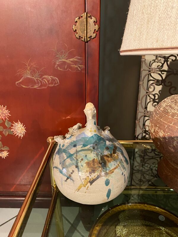 Vase pique fleurs Vallauris