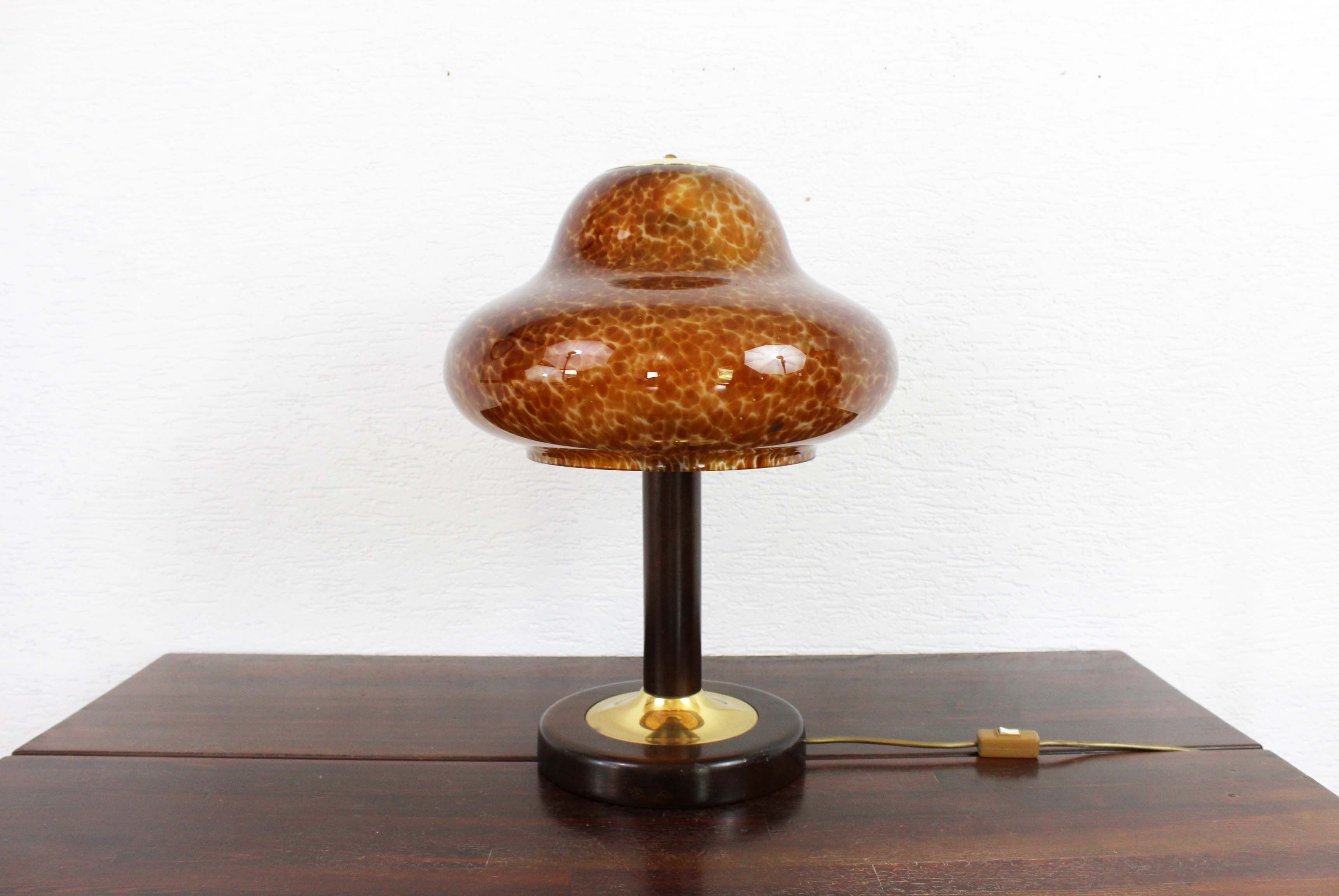 Lampe de table en verre Murano