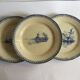 Lot of 3 plates Luneville