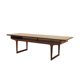 Danish rosewood coffee table with shelf, 1960s