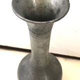 Antique pewter vase