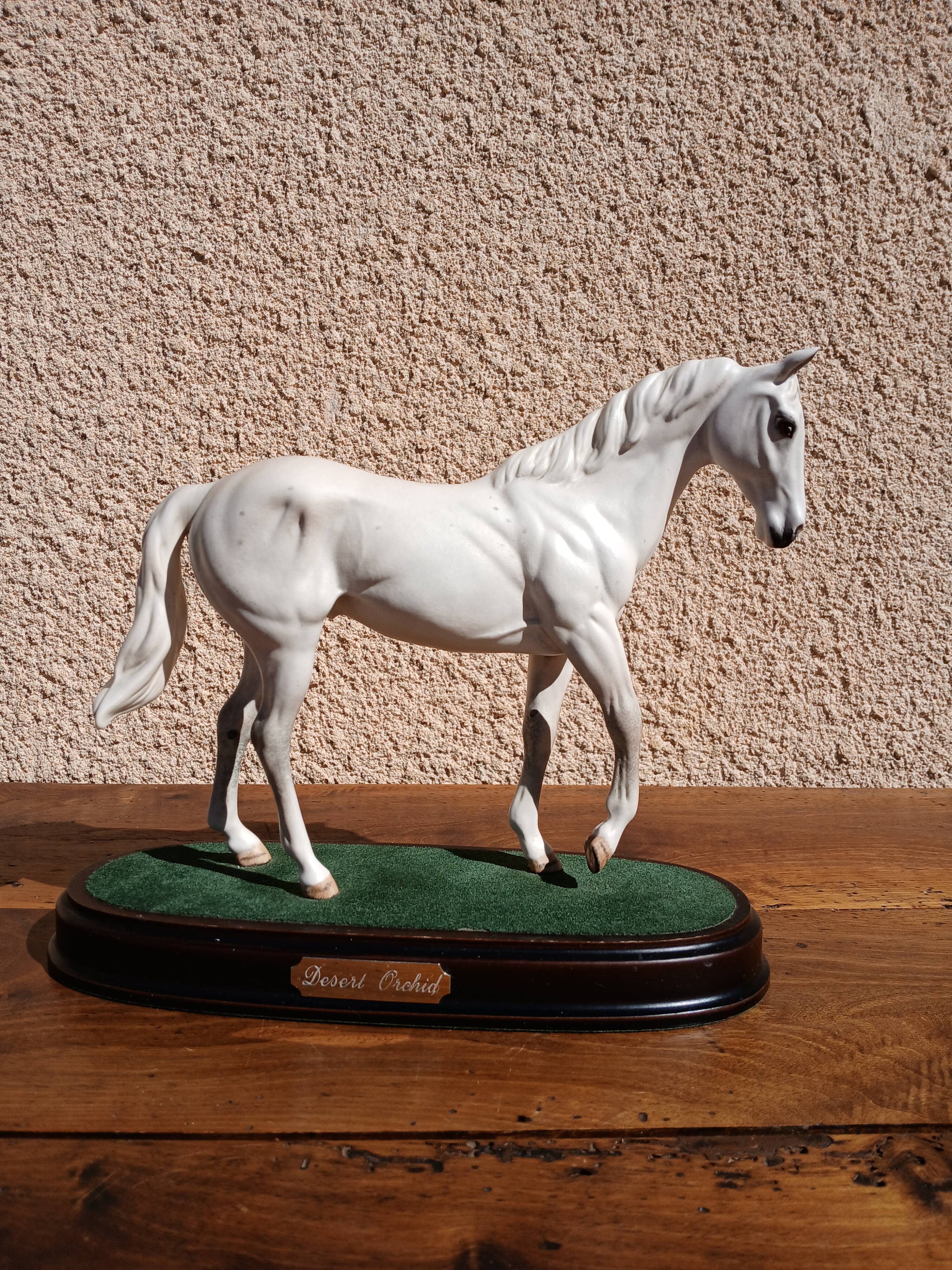 Figurine Cheval Beswick "Desert Orchid" Vintage