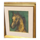 Thoroughbred Horse Portrait Oil Painting