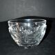 Cristal jg durand set of 2 cut crystal bowls with bubble dots