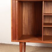 Small Danish Enfilade in teak model 42 by Kai Kristiansen, Feldballes.