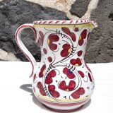 Italian ceramic pitcher