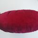 Coussin rond en velours