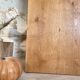 Vintage farmhouse table in solid oak.