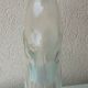 Bouteille anthropomorphe en verre