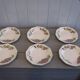 Set of 6 dessert plates Churchill the Chartwell collection