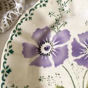 Assiette terre de fer St amand A Lebacqz & Bouchart