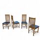 4 x Bros Nova chairs / leather seats