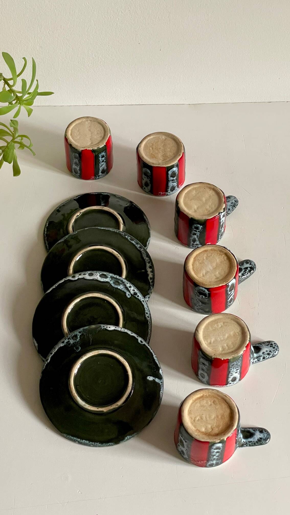 Art Ceramic Cups Luc VALLAURIS